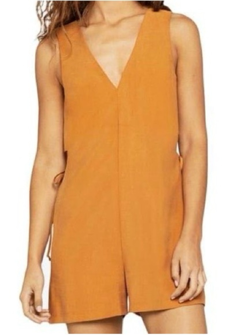 BCBGENERATION Mustard Romper